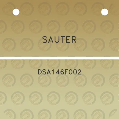 sauter-dsa146f002