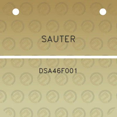 sauter-dsa46f001