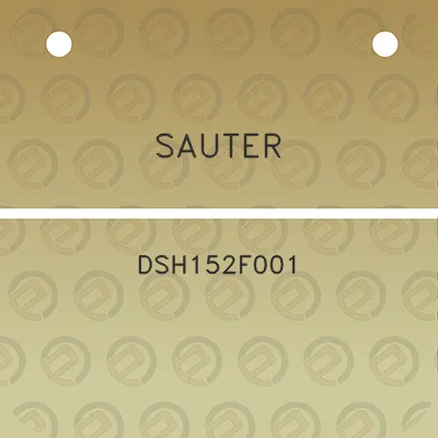 sauter-dsh152f001