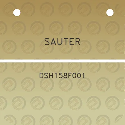 sauter-dsh158f001