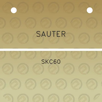 sauter-skc60