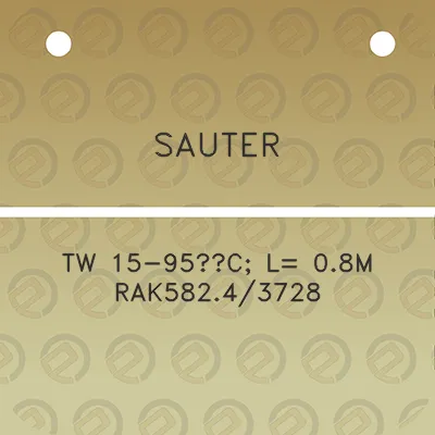 sauter-tw-15-95c-l-08m-rak58243728