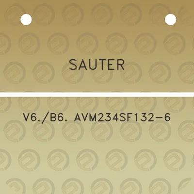 sauter-v6b6-avm234sf132-6