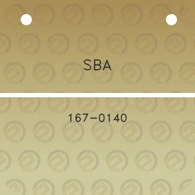 sba-167-0140