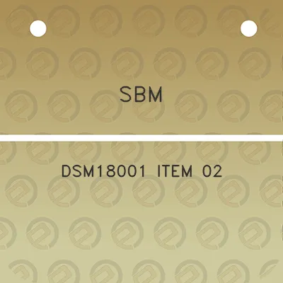 sbm-dsm18001-item-02