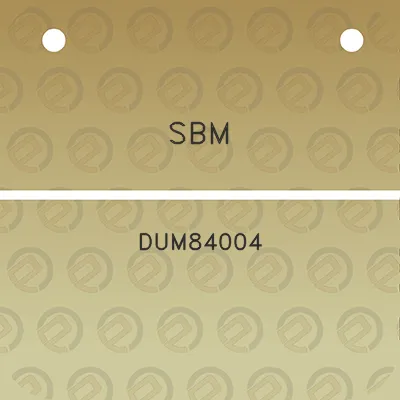 sbm-dum84004