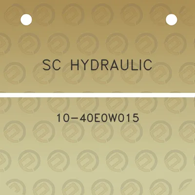 sc-hydraulic-10-40e0w015