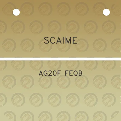 scaime-ag20f-feqb