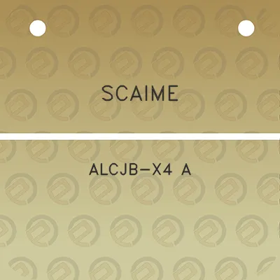 scaime-alcjb-x4-a