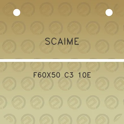 scaime-f60x50-c3-10e