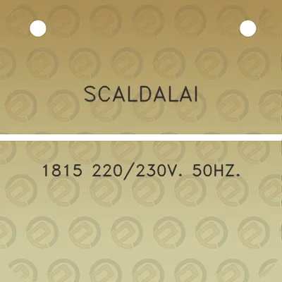 scaldalai-1815-220230v-50hz