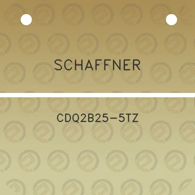 schaffner-cdq2b25-5tz