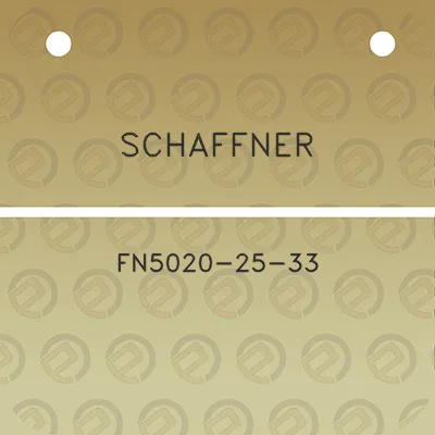 schaffner-fn5020-25-33