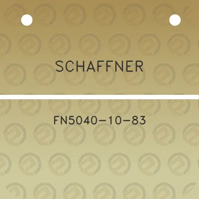 schaffner-fn5040-10-83