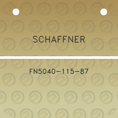 schaffner-fn5040-115-87