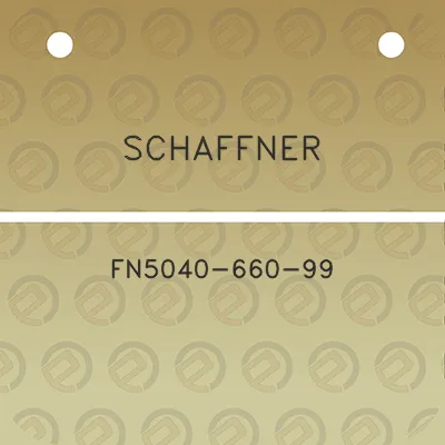 schaffner-fn5040-660-99