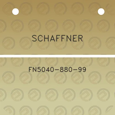 schaffner-fn5040-880-99