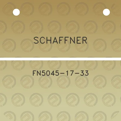 schaffner-fn5045-17-33