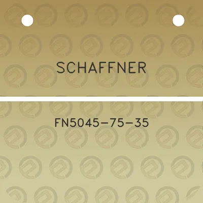 schaffner-fn5045-75-35