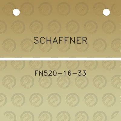 schaffner-fn520-16-33