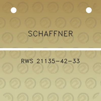 schaffner-rws-21135-42-33