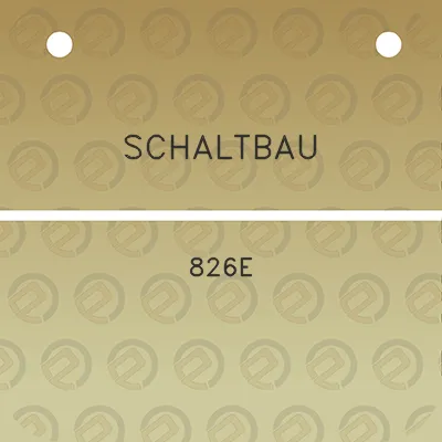 schaltbau-826e