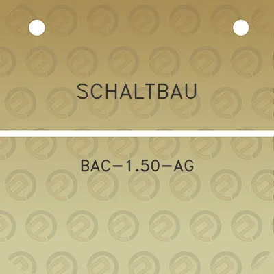 schaltbau-bac-150-ag