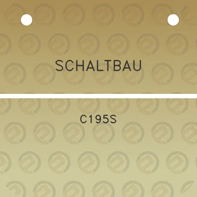 schaltbau-c195s