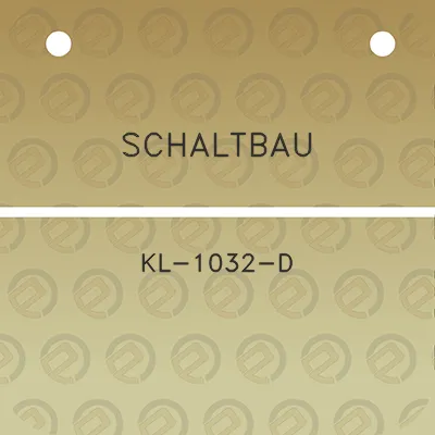 schaltbau-kl-1032-d