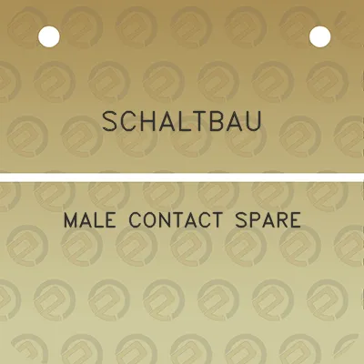 schaltbau-male-contact-spare