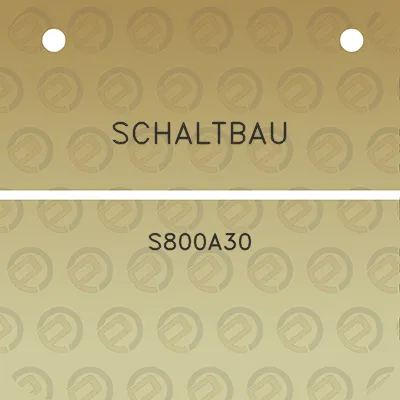 schaltbau-s800a30