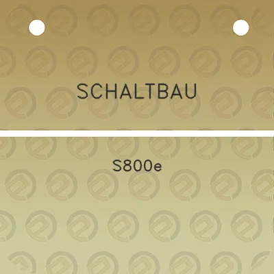 schaltbau-s800e