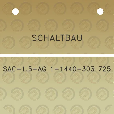 schaltbau-sac-15-ag-1-1440-303-725