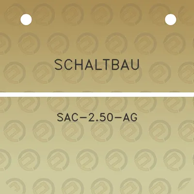 schaltbau-sac-250-ag