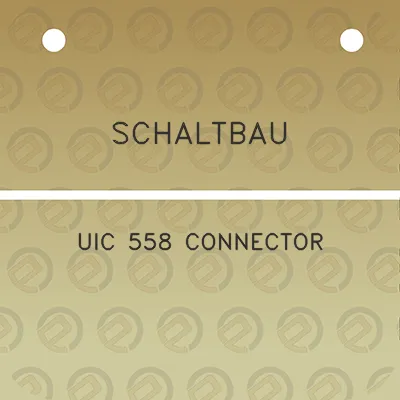 schaltbau-uic-558-connector