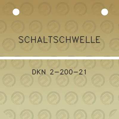 schaltschwelle-dkn-2-200-21