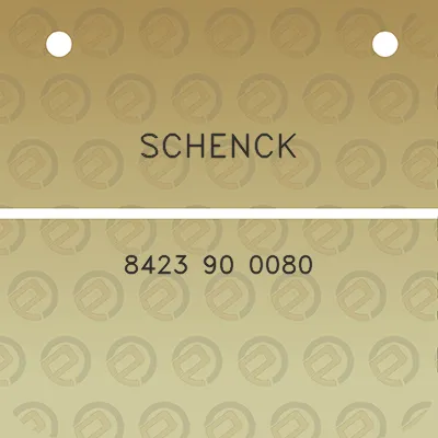 schenck-8423-90-0080