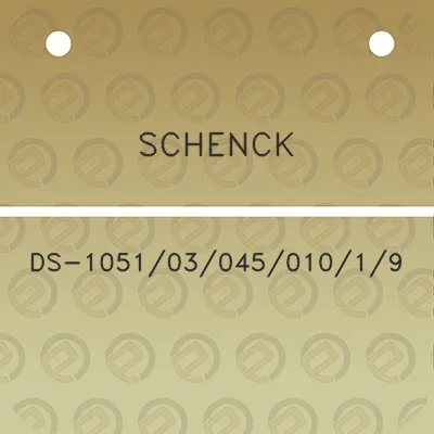 schenck-ds-10510304501019