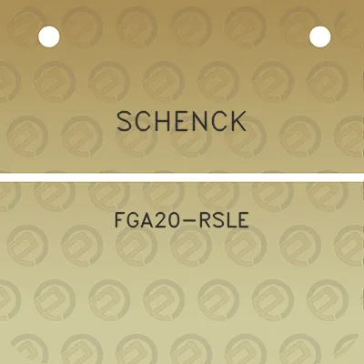 schenck-fga20-rsle