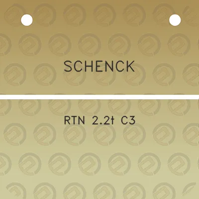 schenck-rtn-22t-c3