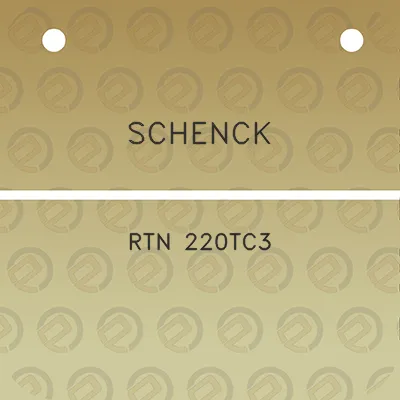 schenck-rtn-220tc3