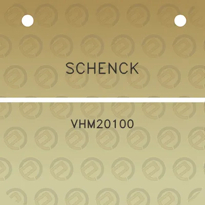 schenck-vhm20100