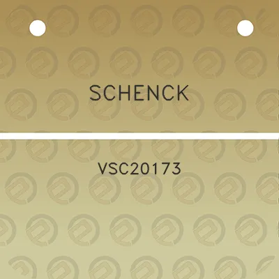 schenck-vsc20173