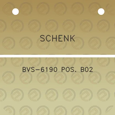 schenk-bvs-6190-pos-b02