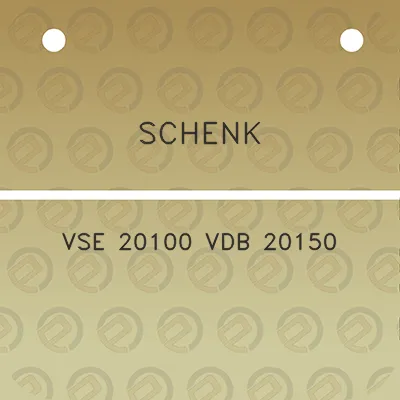 schenk-vse-20100-vdb-20150