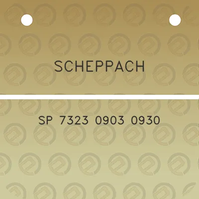 scheppach-sp-7323-0903-0930