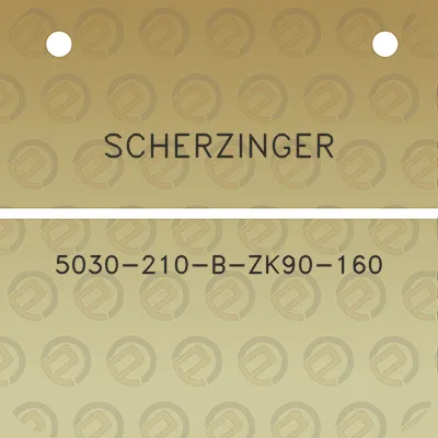 scherzinger-5030-210-b-zk90-160