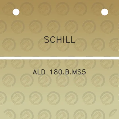 schill-ald-180bms5