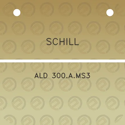 schill-ald-300ams3