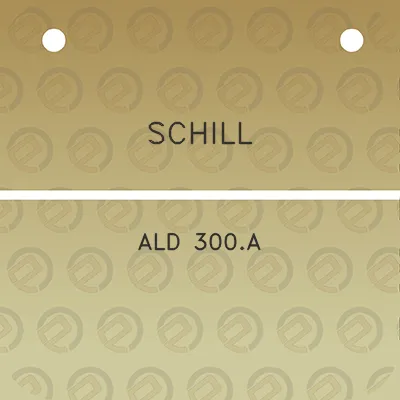 schill-ald-300a